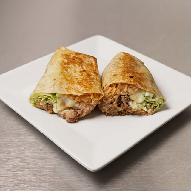 Queso-Burrito Birria.