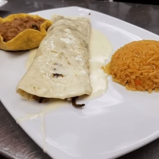 Lunch Fajita Burrito