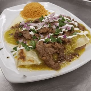 Lunch Steak Enchiladas